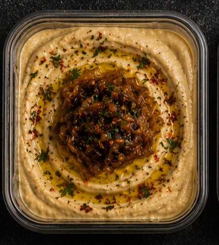 Caramalized Onion Hummus